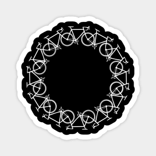 Circle of Bike Magnet