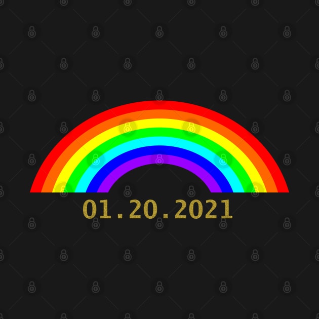 01202021 Inauguration Day Rainbow End of An Error by ellenhenryart
