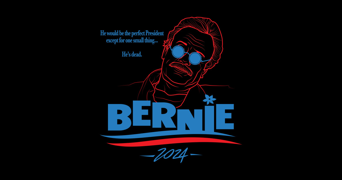 Bernie 2024 Presidential Election Sticker TeePublic