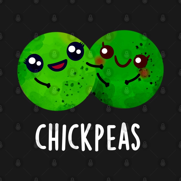 Chick Peas Funny Girl Pea Pun by punnybone