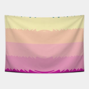 Waves Of Soft Colors Tapestry