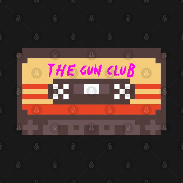 The Gun Club 8bit Cassette Tape by terilittleberids