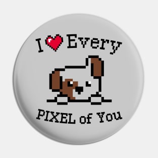 I love every Pixel of You Pin