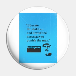 Pythagoras quote Pin