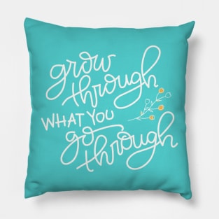 Grow Through Pillow