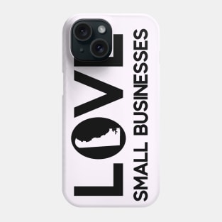 Delaware loves small businesses Phone Case