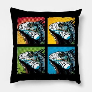iguana full color Pillow