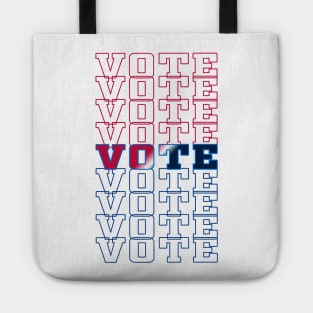 Vote Red White & Blue Tote