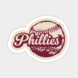 Phillies Baseball Magnet