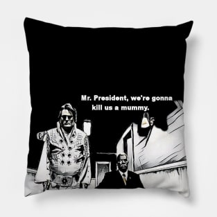 Elvis & JFK Pillow