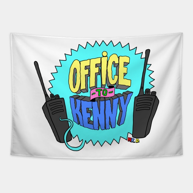 Office to Kenny Tapestry by ryancduboisart