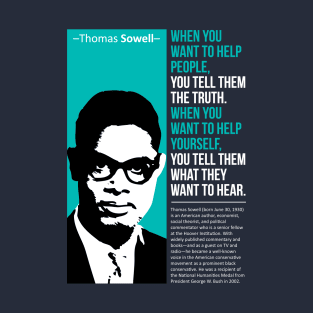 Thomas Sowell Best Quote T-Shirt