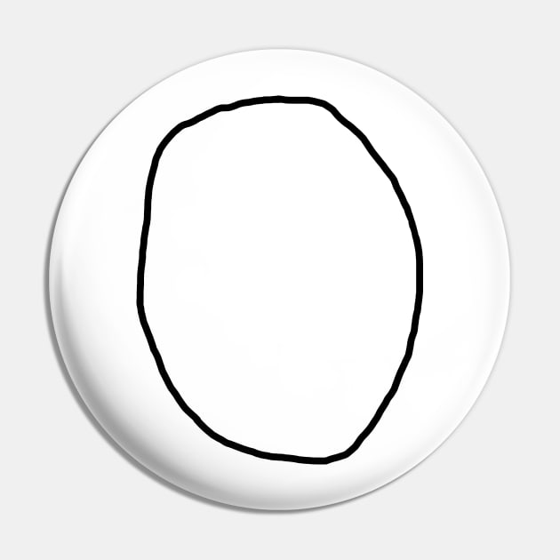 Minimal Candy Easter Egg Pin by ellenhenryart