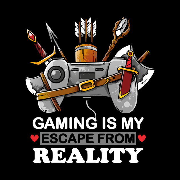 Game is my escape from Reality by Vallina84