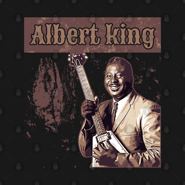 Albert King // Brown vintage by Degiab