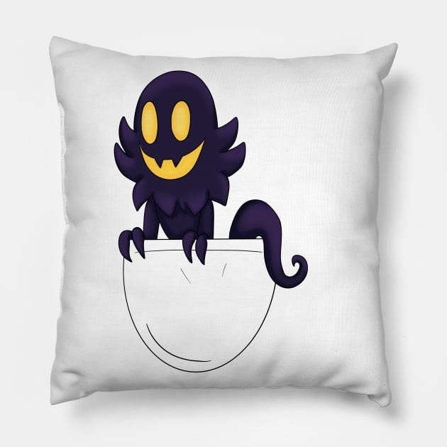 A Hat in Time Snatcher Pocket Pillow by CaptainShivers