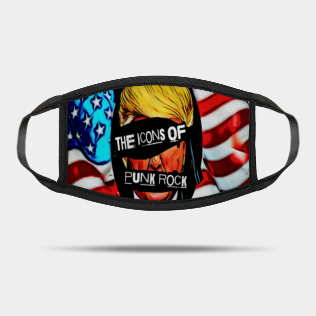 The Icons Of Punk Rock Punkrock Mask Teepublic Uk