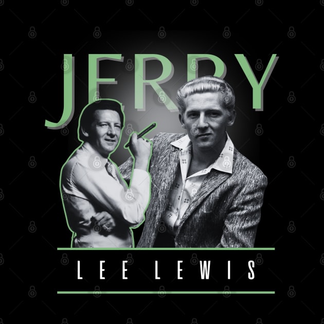 Jerry lee lewis +++ retro by TelorDadar