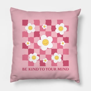 Daisies and emoticons Pillow