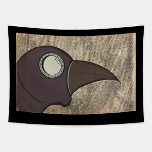 Steampunk Raven Tapestry