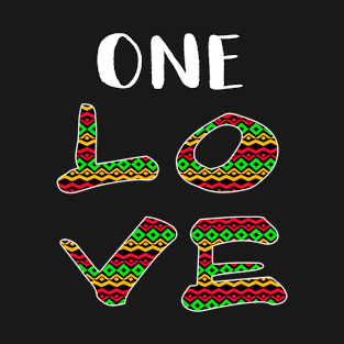 One Love Rasta Reggae T-Shirt