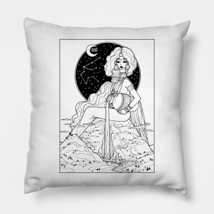 Indian Aquarius Pillow