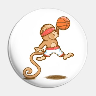 Monkey Baller Pin