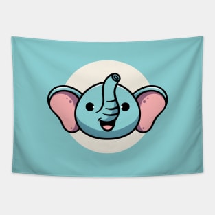 Cute Elephant Tapestry