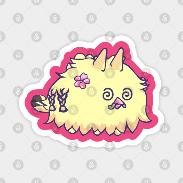 Flower Axie Magnet by Philippians413