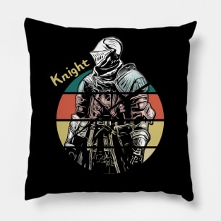 Cool Retro Knight: Knight Pillow