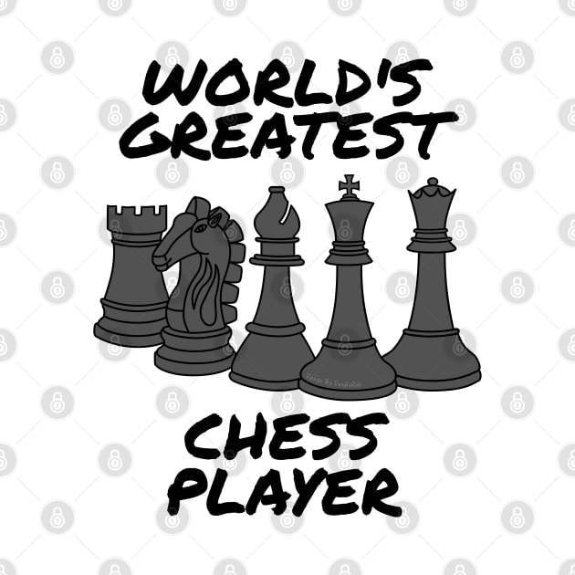 World's Greatest Chess Player Funny by doodlerob