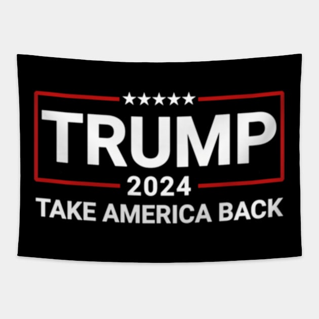 Donald Trump 2024 Take America Back Election - The Return Tapestry by lam-san-dan