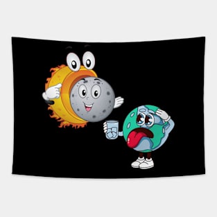 Solar Eclipse Tapestry