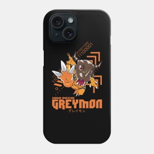 digimon adventure greymon Phone Case