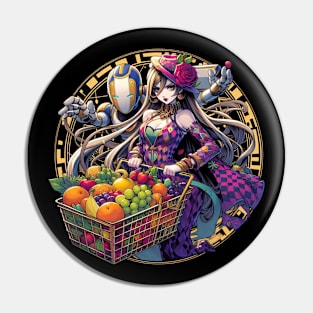 Grocery's Bizarre Adventure Pin