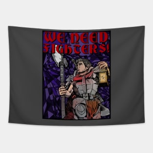 Fighters Needed! Tapestry