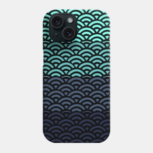 Retro Japanese Clouds Pattern RE:COLOR 18 Phone Case