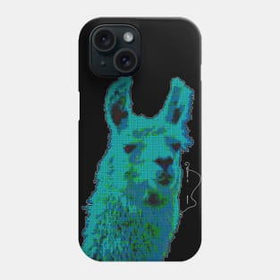 Cross Stitch Llama Phone Case