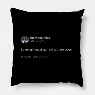 Bunting Game 6 Pillow