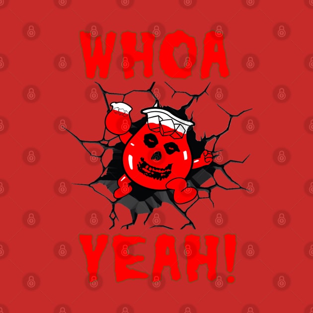 Ghoul Aid - Whoa Yeah! Crimson Ghost Mashup Red by Controlled Chaos