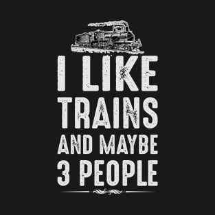 I like trains T-Shirt