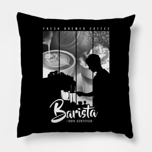 Certified Barista Pillow