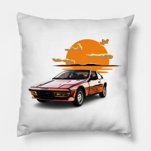 Matra Murena sunset vintage cute Pillow