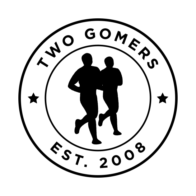 Two Gomers Black Logo by Two Gomers Podcasts