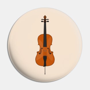 A Beautiful Cello Pin