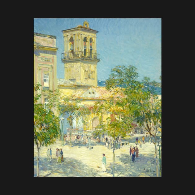 Street of the Great Captain, Cordoba by Childe Hassam by Classic Art Stall