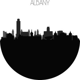 Albany Skyline Magnet