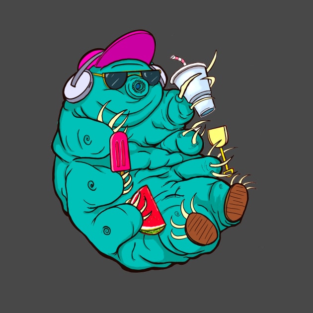 Water Bear Survives Chill by PokedwithaStick Studios