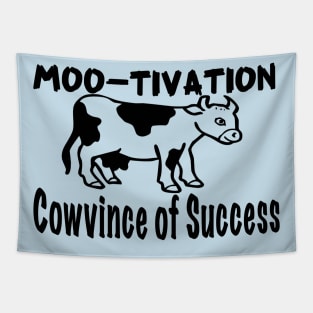 MOO-tivation Masterpiece Tapestry