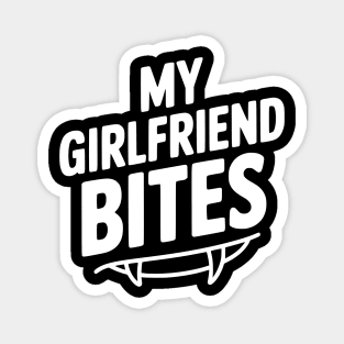 My Girlfriend Bites Magnet